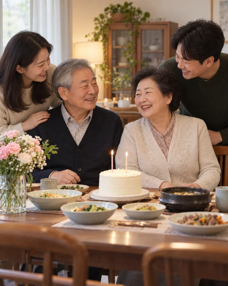 환갑·고희 모임 예시