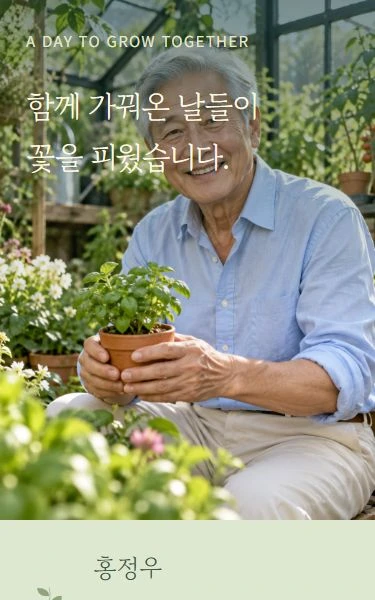 좋은 날의 정원 디자인