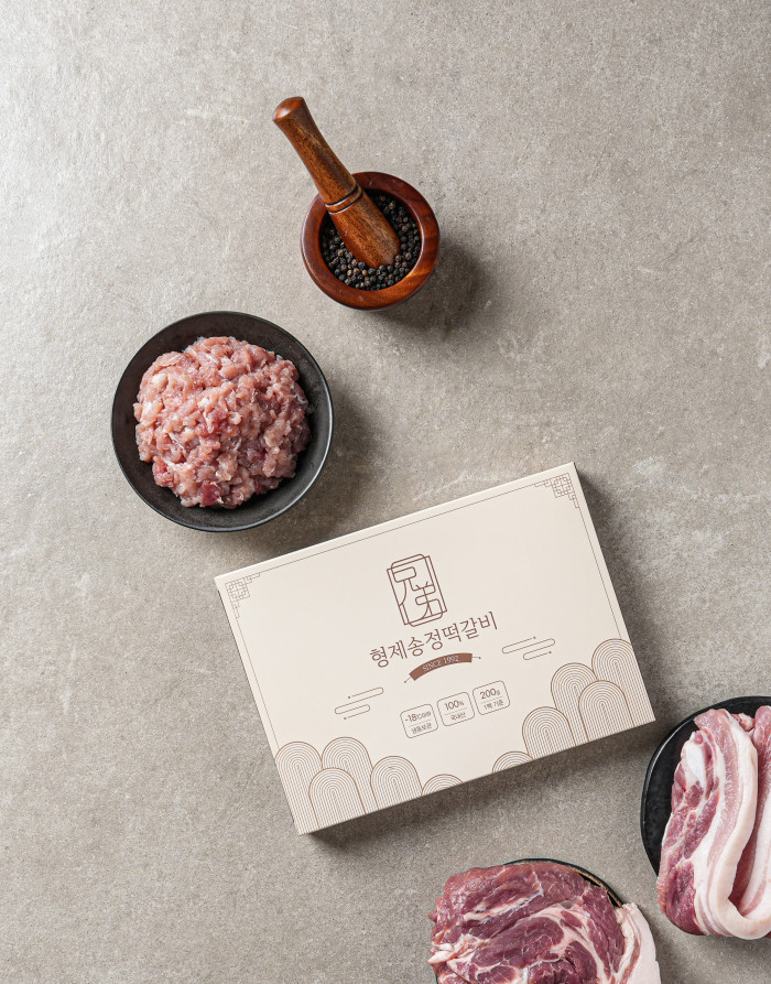 광주 원조떡갈비 4인분 (원조떡갈비 800g) 전라도 광주맛집 백년가게 선정 32년전통 수제떡갈비
