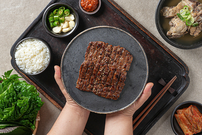 광주 원조떡갈비 4인분 (원조떡갈비 800g) 전라도 광주맛집 백년가게 선정 32년전통 수제떡갈비